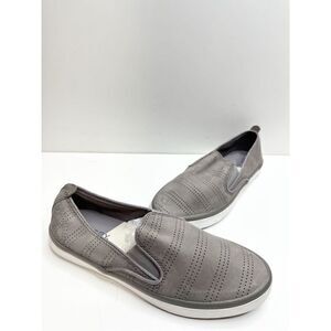 Sperry Sneakers Womens Size 6 Gray Slip On Sailor Twin Core Memory Foam Casual